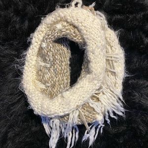 fuzzy wool scarf